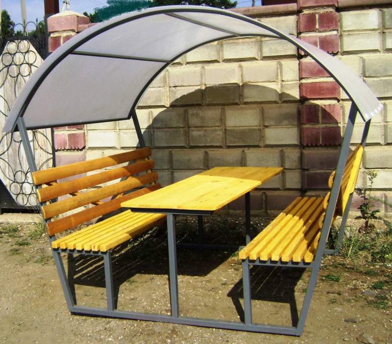 Беседки из металла